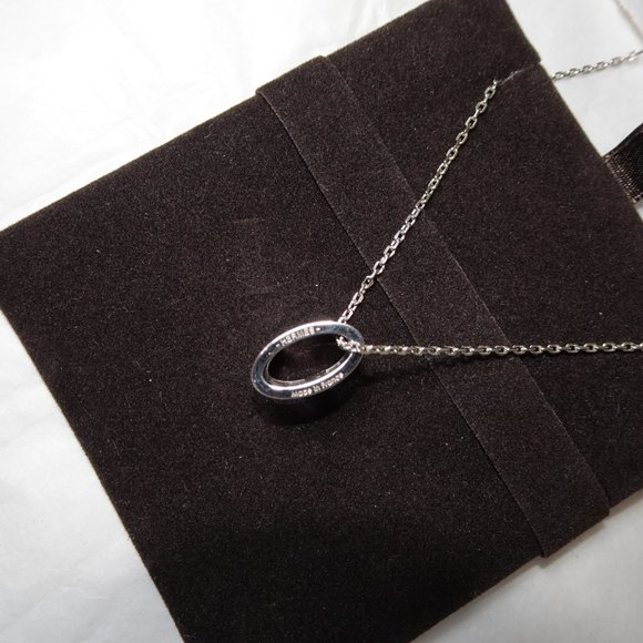 Hermes Pop H Ceramic Necklace Silver Chain - Picture 5 of 13